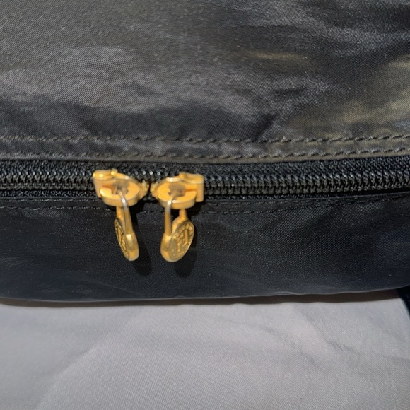 Fendi Patent-Trimmed Nylon Shoulder Bag GUC - Picture 9 of 13